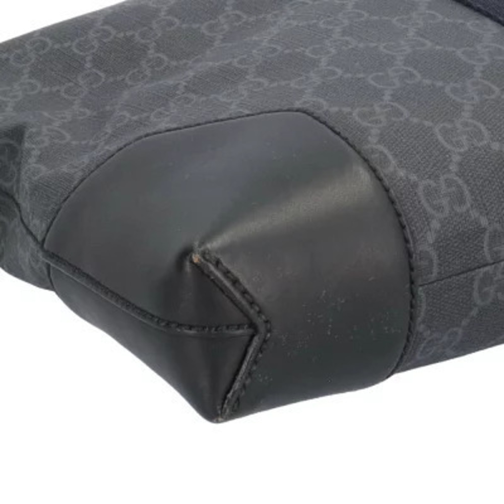 Gucci GG Supreme Sherry Shoulder Bag Canvas Black - Picture 8 of 11